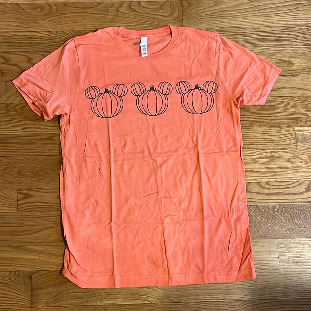 Disney Halloween pumpkin tee shirt